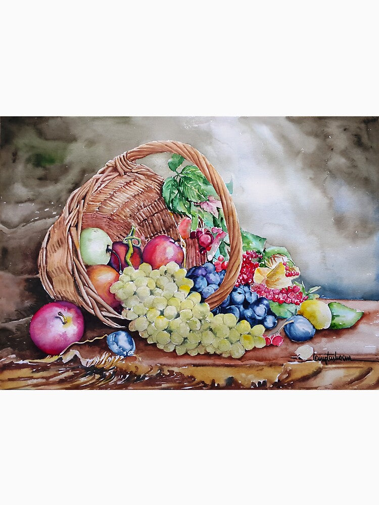 Basket of Grapes by Canip Taskiran