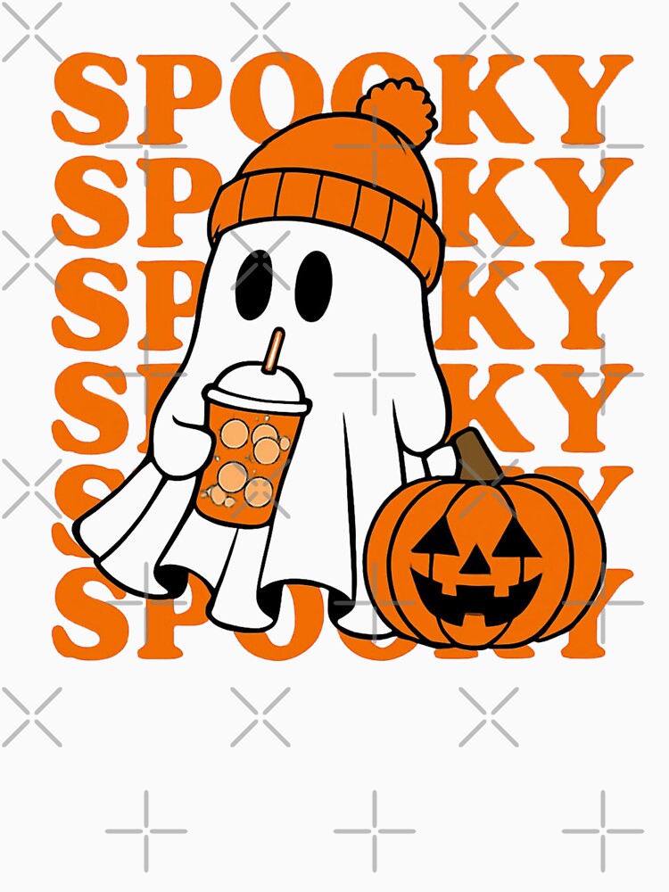 Cute SPOOKY T-Shirt Design by magiquecreations