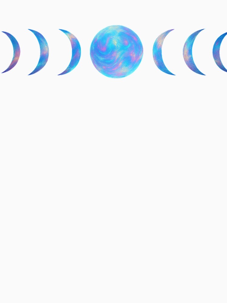 Holographic Moon Phases Minimalist by Travelcases