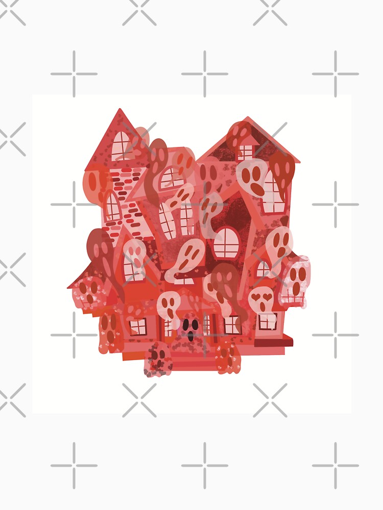 Red Haunted House by Ellengsart