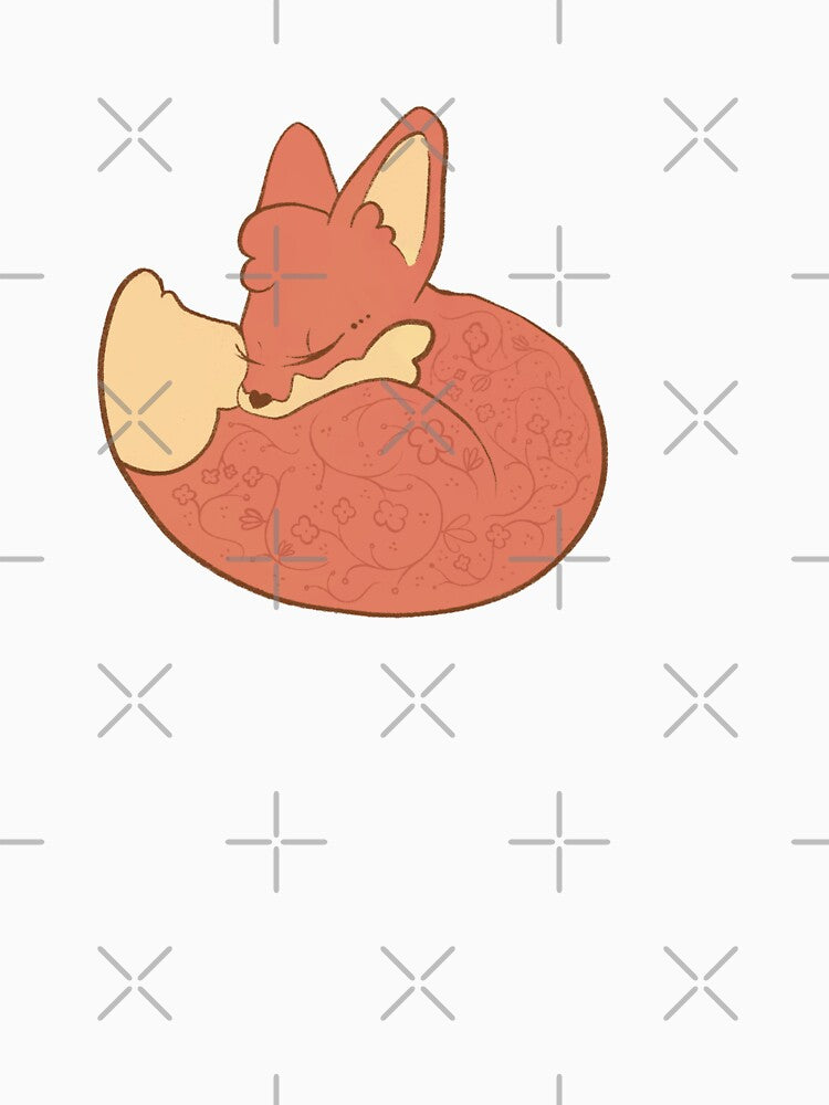 Floral fox by KaileyJSmith