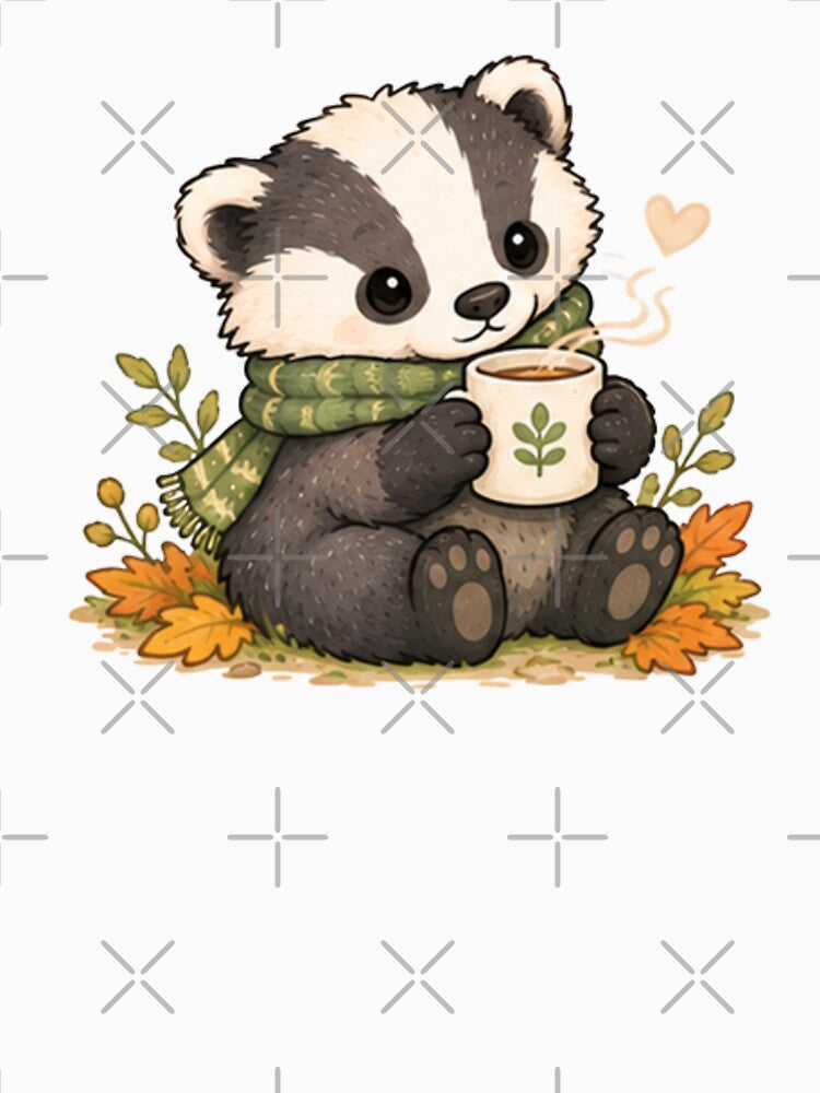 Cozy Badger Cub by MellowMunchkins
