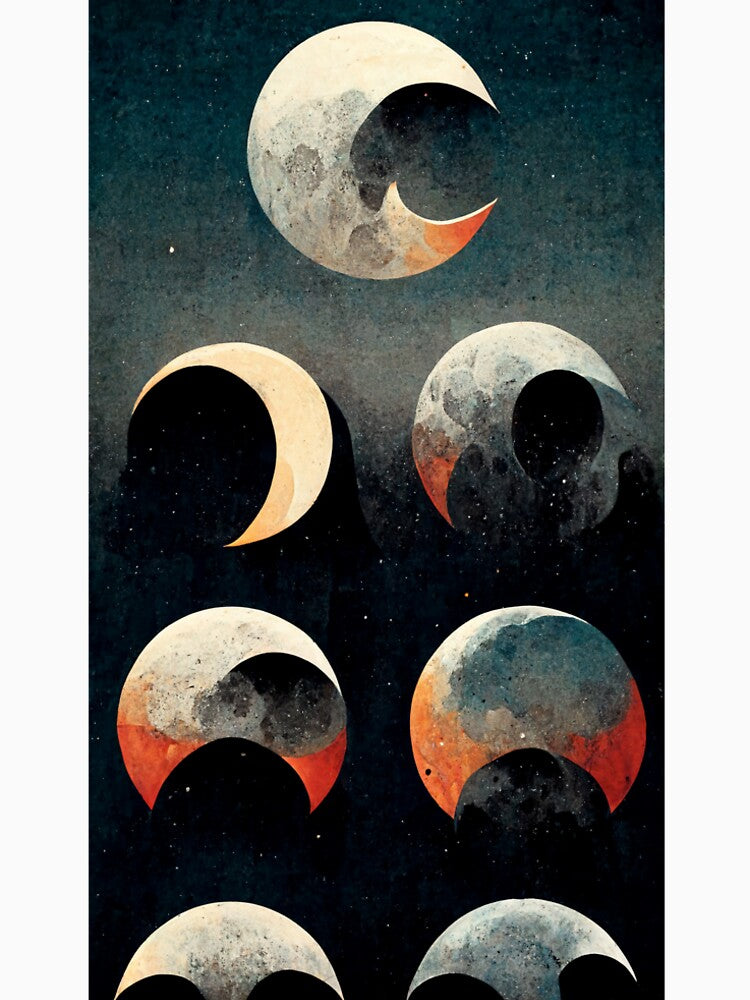 Moon phases by monsieurfux
