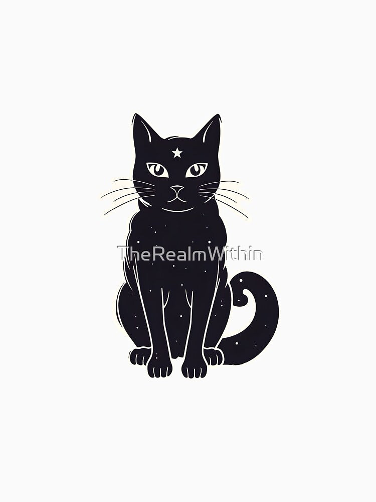 Magic Black cat by TheRealmWithin