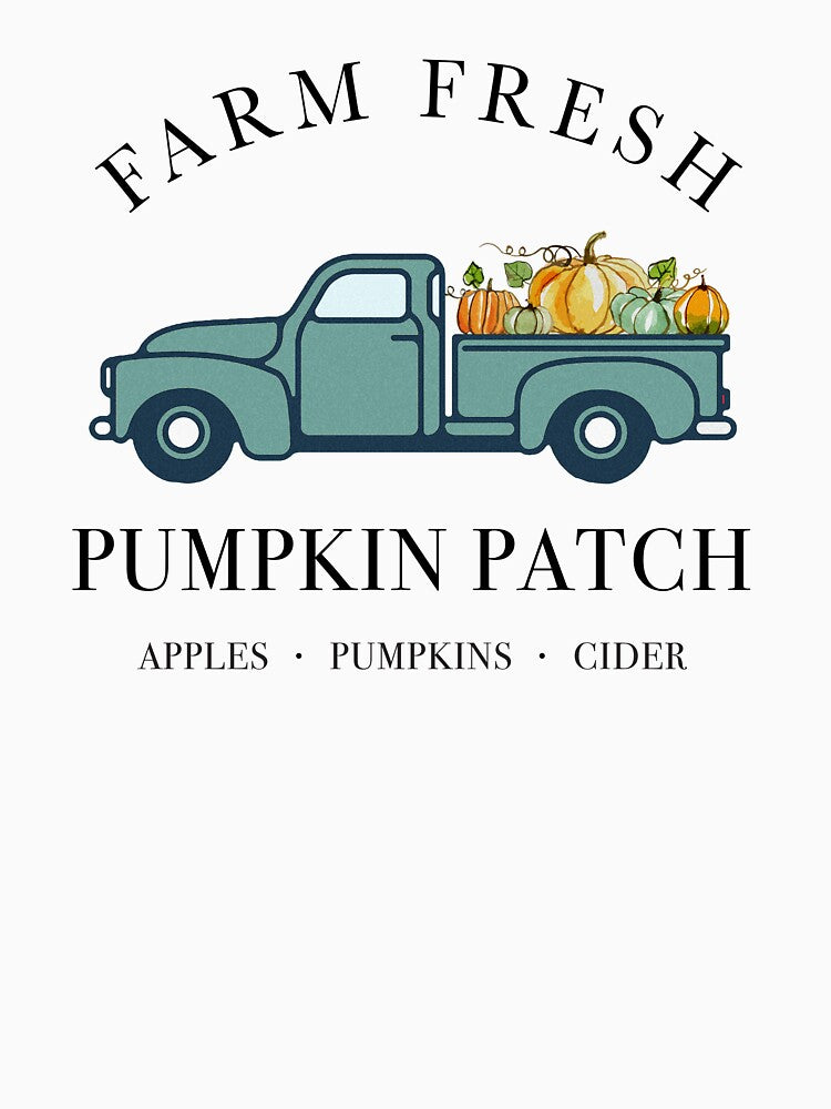 Fresh Pumpkin Patch Fall Farmhouse Pumpkin Autumn Aesthetic Fall by happyfarmhouse
