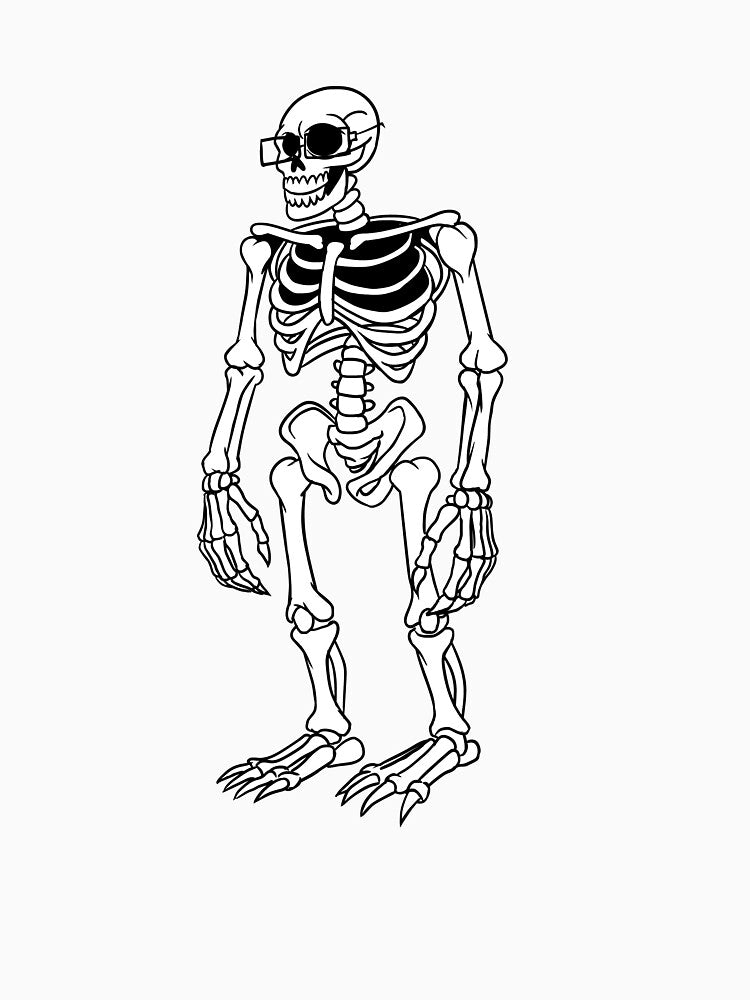 Skeleton Nerd by Quistlor
