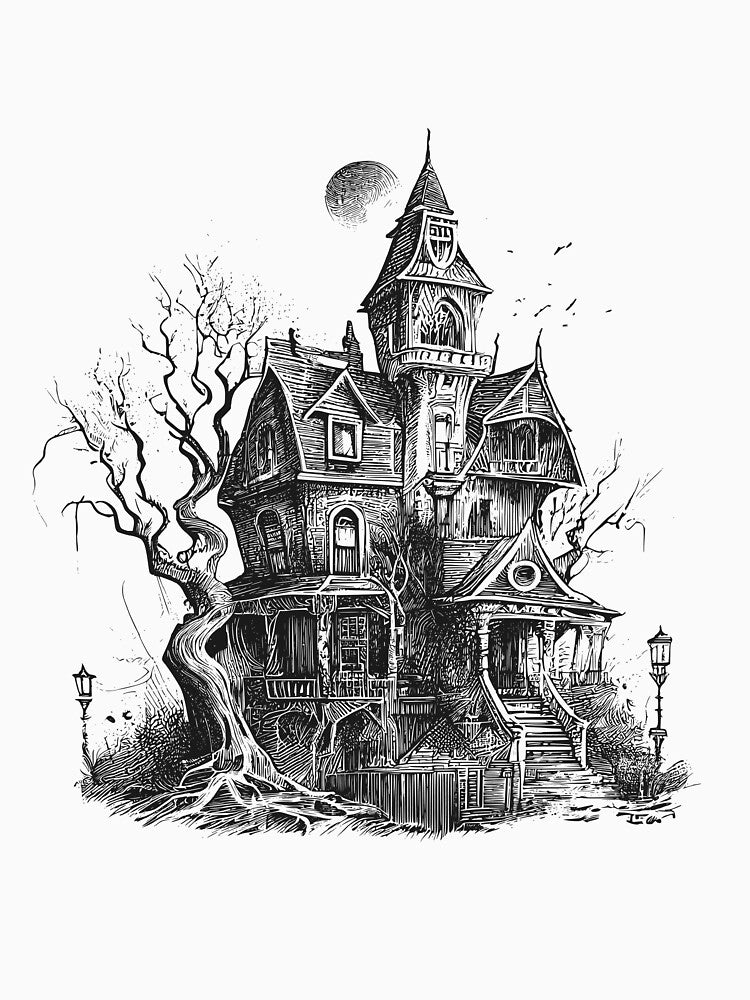 Haunted House by Sksanadi