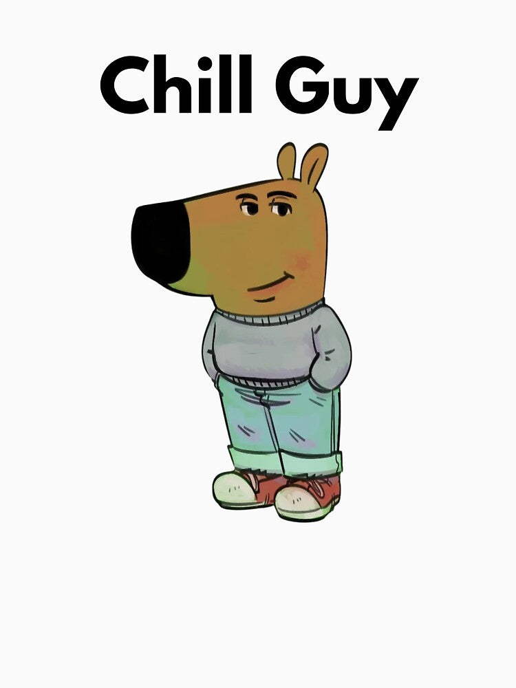 Chill Guy Dog - Tiktok Meme by klaro45