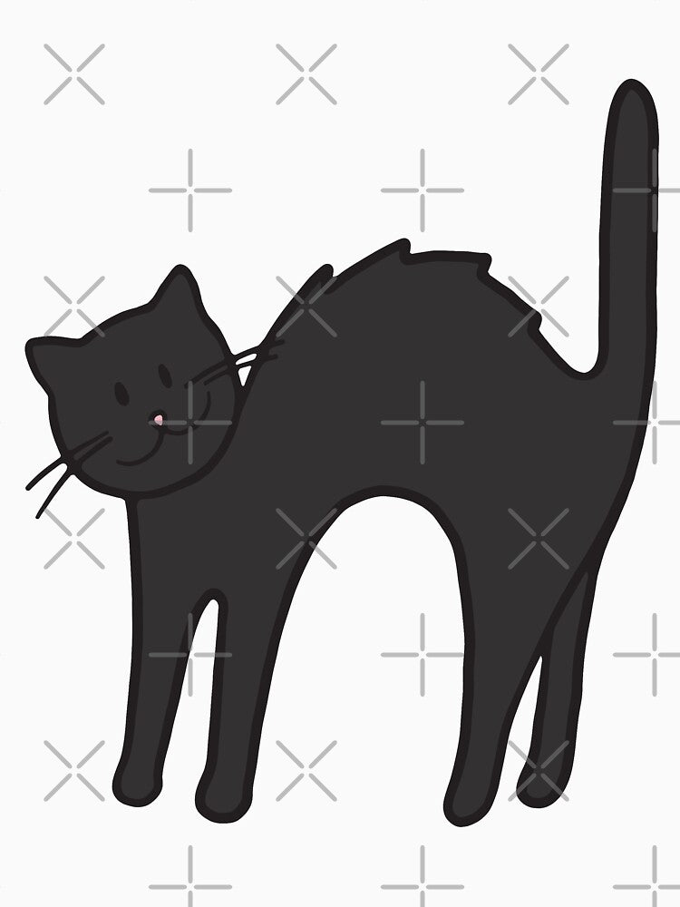 Halloween Black Cat by murialbezanson
