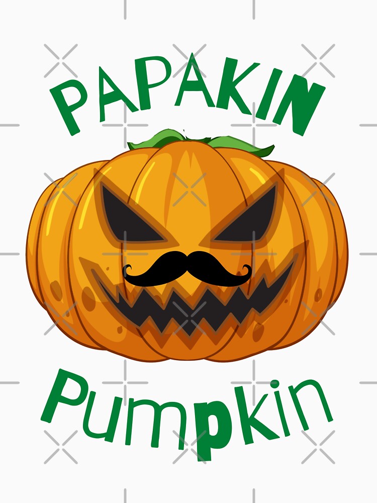 Papakin Pumpkin - Funny Halloween Pumpkin Head by CosmicStory