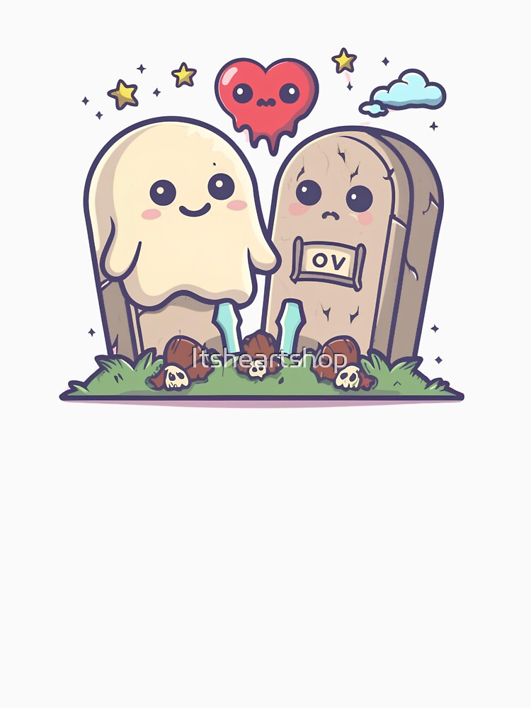 Cute Ghosts Love by Itsheartshop