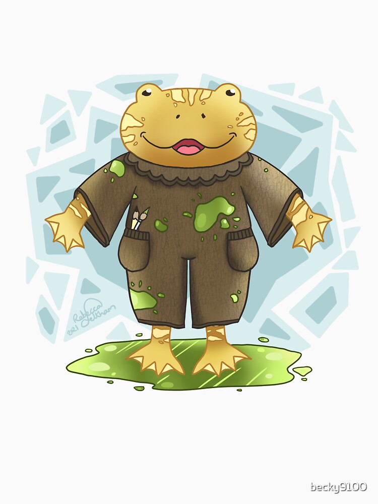 Painter Frog by becky9100