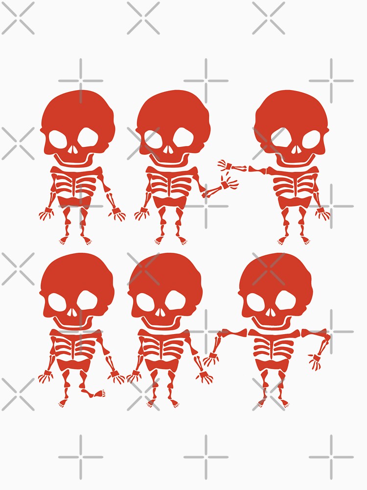 Dancing Skeletons Dance Challenge Boys Girl Kids Halloween by happy gift art