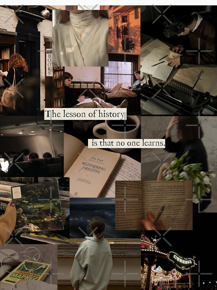 Dark Academia Aesthetic Mood boards by estheticianart