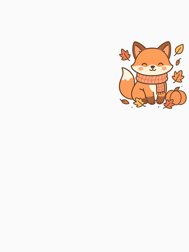 Cozy Autumn Fox by RedLeafStudio