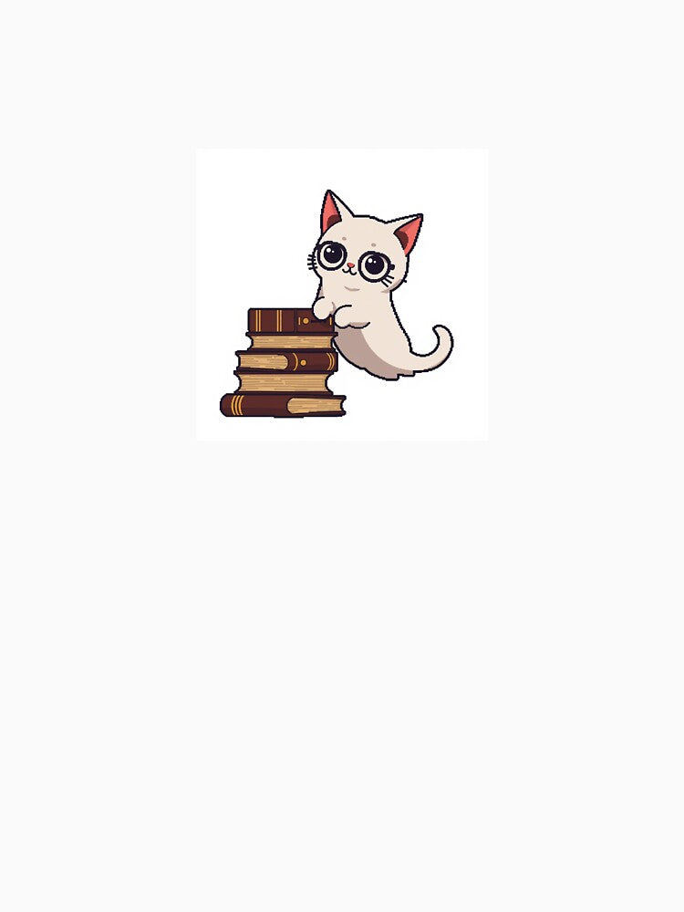 Dark Academia Ghost Cat by One More Run