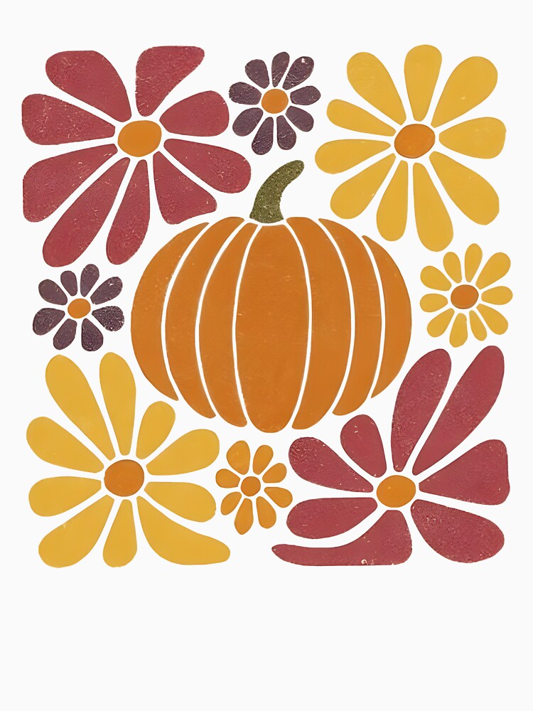 Pumpkin Floral by Lokesandell
