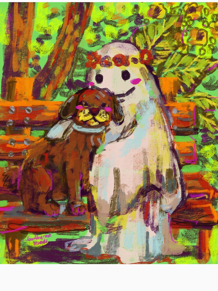 ghost and his dog friend by guilhernunes