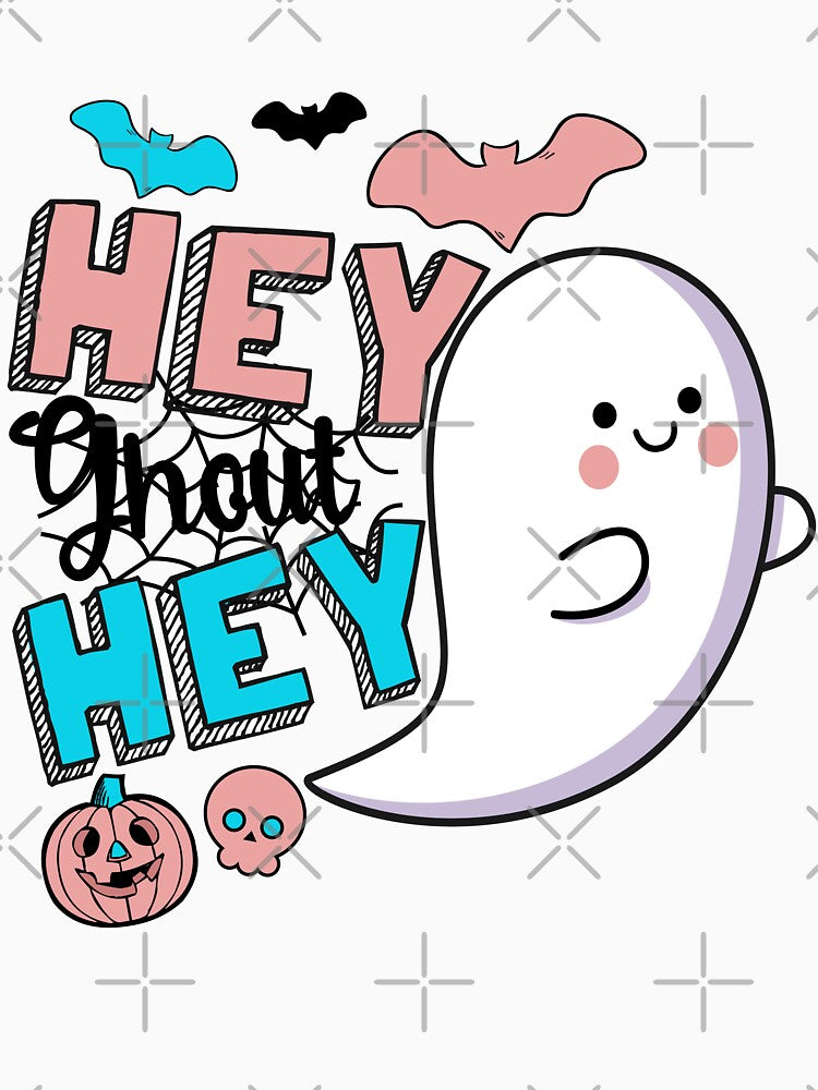 Hey Ghout Hey, Halloween Quote by OB-Store