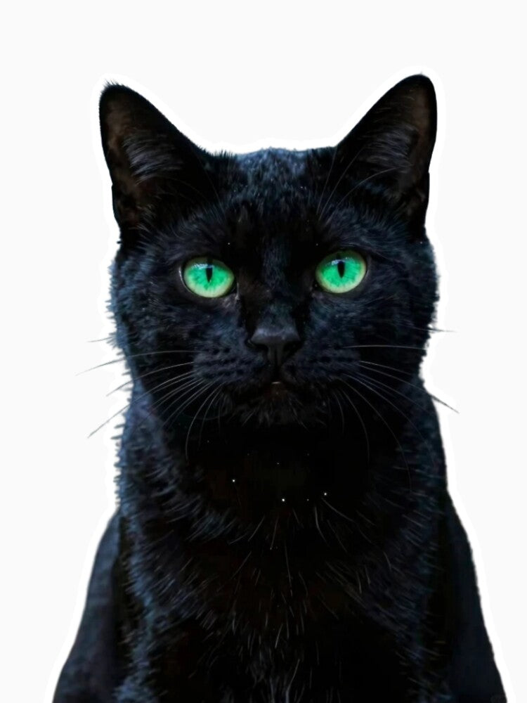 Mystic Familiar | Black Cat Fantasy Art by AeraArts