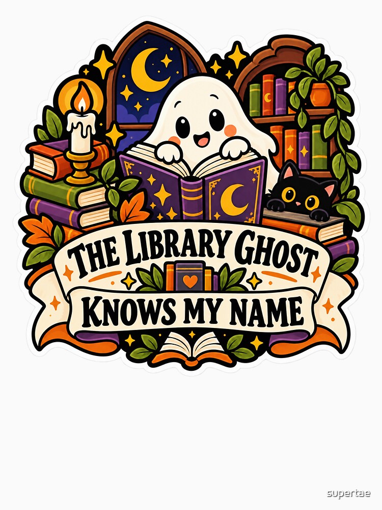 The Library Ghost Knows My Name by supertae