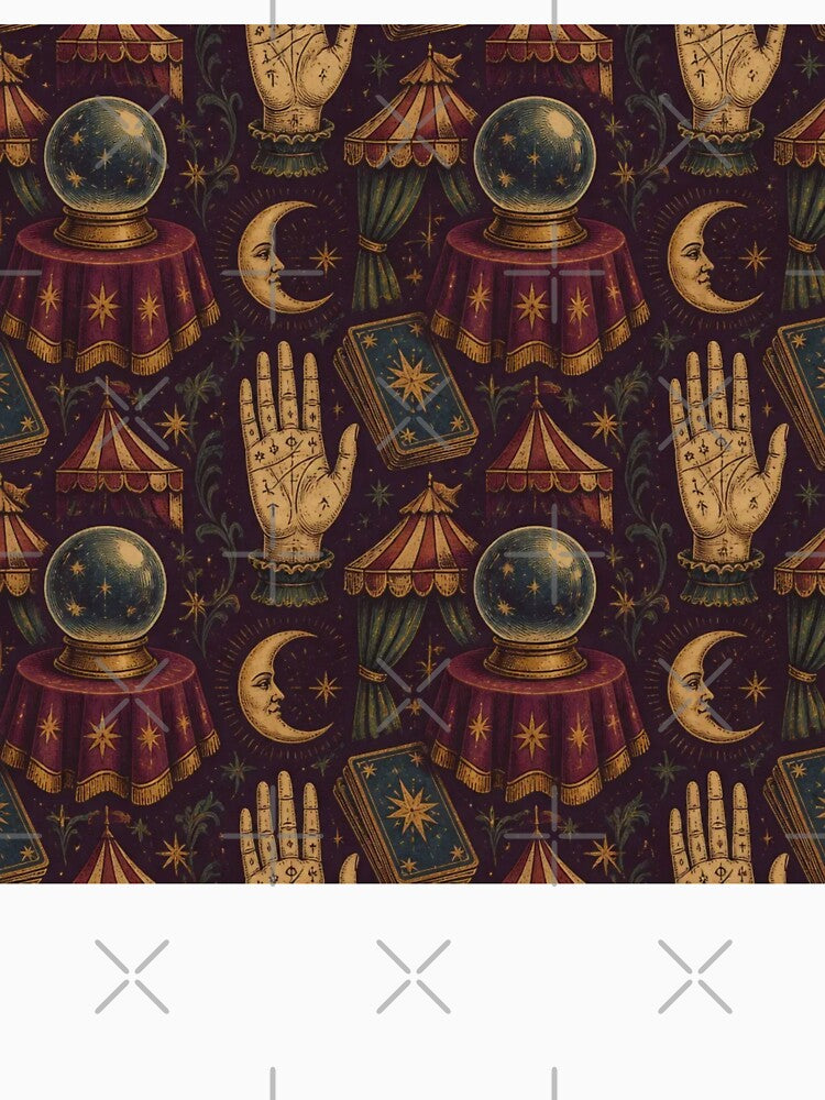 Vintage Carnival Fortune Teller Tarot Mystic Parlor by StickyGuys