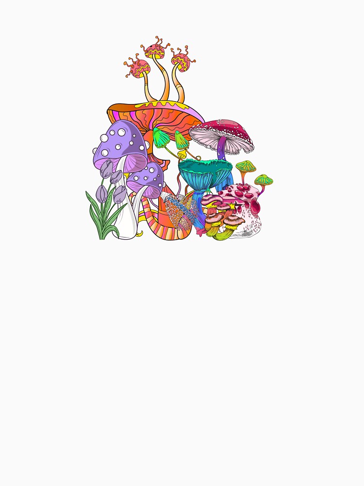 Colorful Mushroom world by Sowaninongtdu