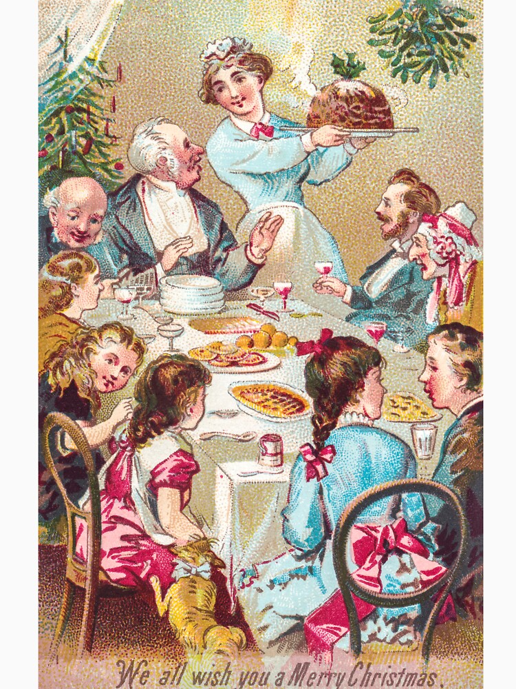 Vintage We all wish you a merry Christmas (ca.1800–1900) from Rare Book Division by Designedbysm