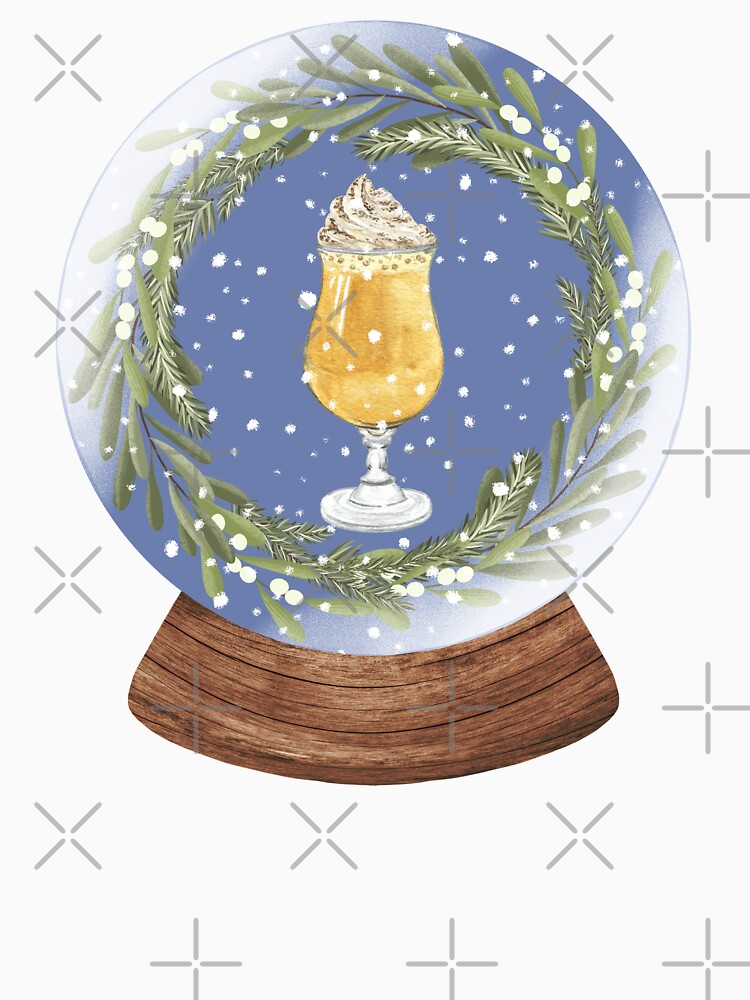 Snow Globe Winter Drinks 6 by TasimaDesign
