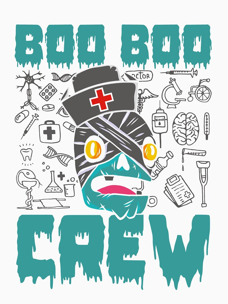Halloween Hospice Nurse Boo Boo Crew by omgsavariya