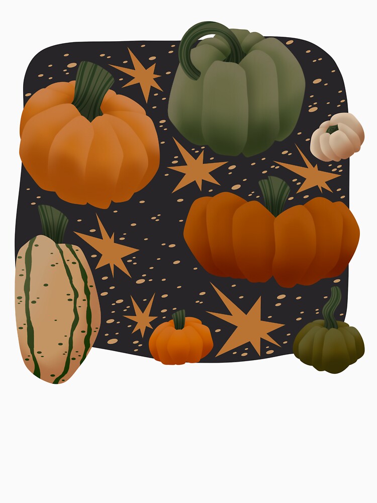 Cosy Pumpkins - Illustration by PuffinBerry