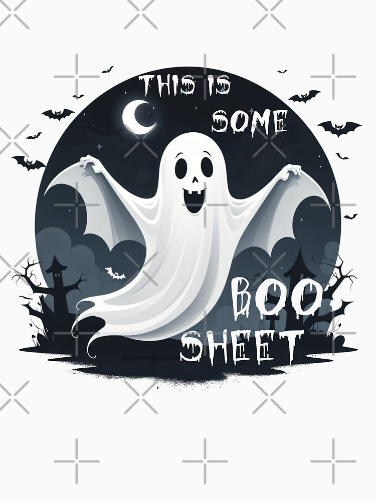 This is some boo sheet Spooky Ghost Night by latelierdechris