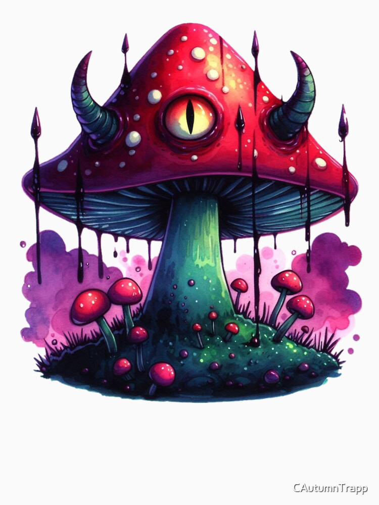 Evil Eye Mushroom by CAutumnTrapp