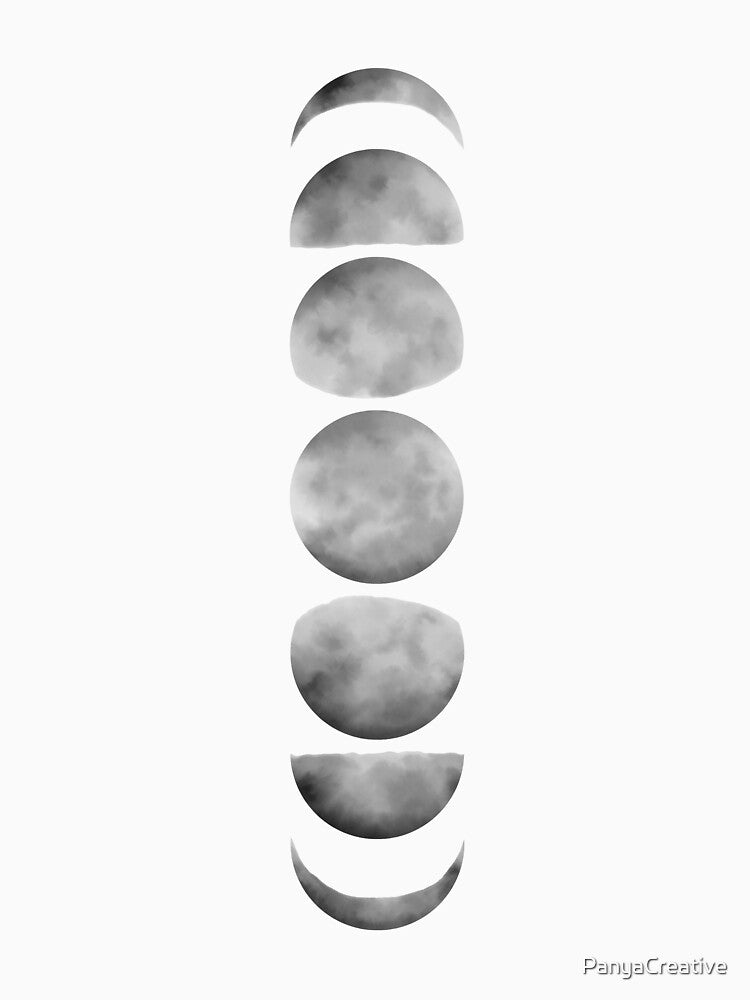 Moon Phases by PanyaCreative