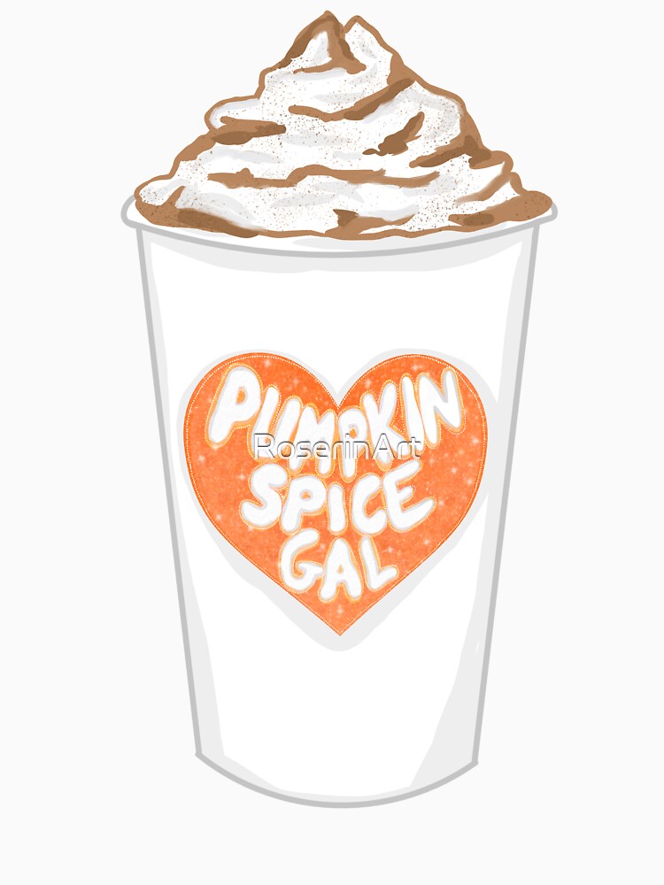 Pumpkin Spice Gal Coffee by RoserinArt