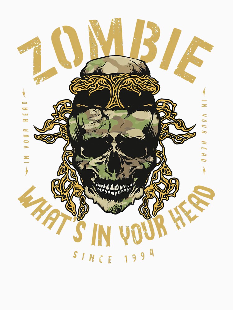 Zombie Skull  Distressed by CARLOSWILLA