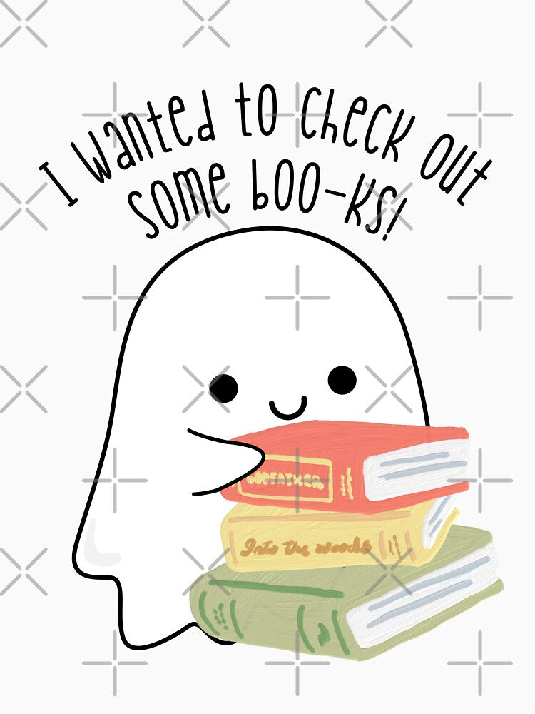 Reading Sheet Ghost funny Books quote by AestHenni17