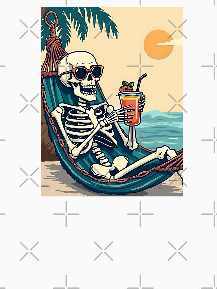 Cool Skeleton Chill by VibeTCreations