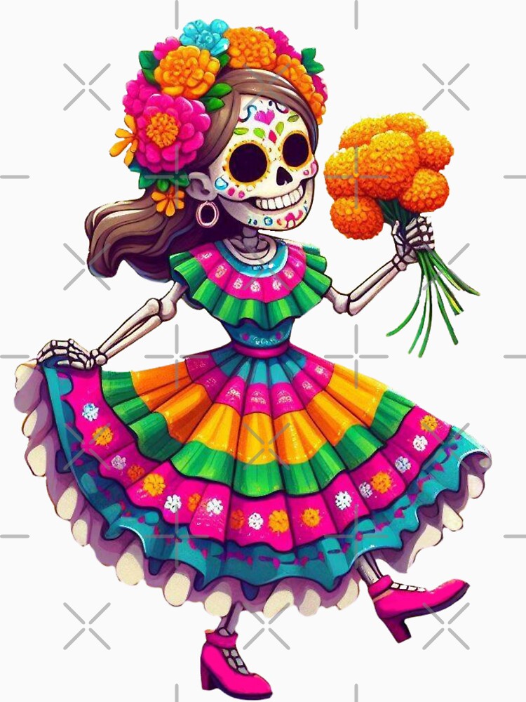 Day of the Dead Female by Myra365Art