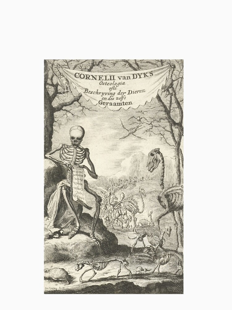 Jan Luyken's Frontispiece for Osteologia (1680) by SansPopular