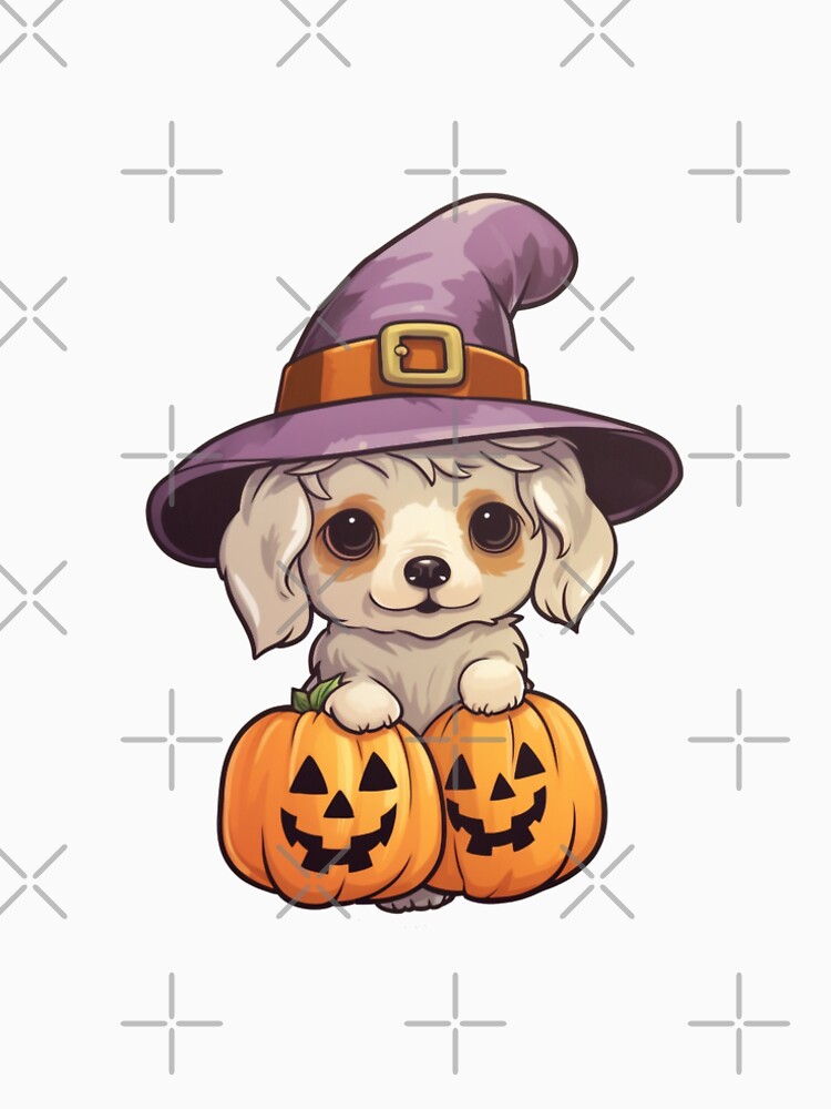 Cute halloween dog by ColourfulAnni