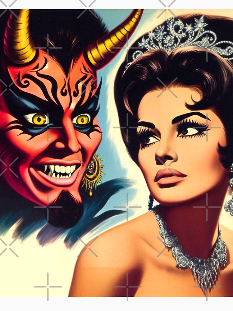 Demon Pin-up by PulpVintage