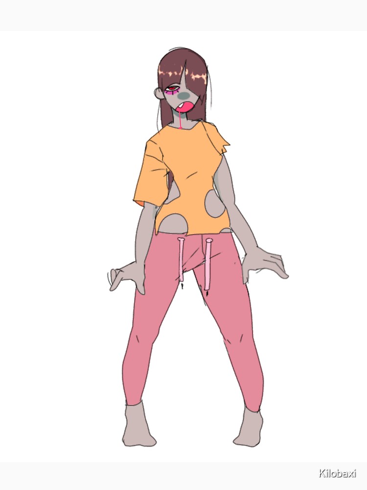 Cute zombie girl by Kilobaxi