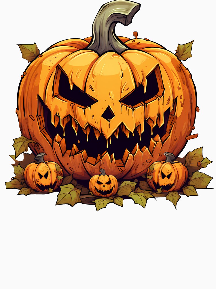 Scary carved pumpkins - Halloween by Vansky-Art
