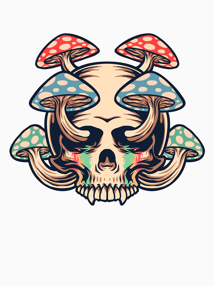 Skull Magic Mushroom by BetOova