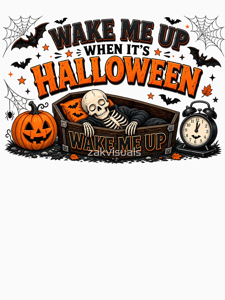 WAKE ME UP WHEN IT’S HALLOWEEN by zakvisuals