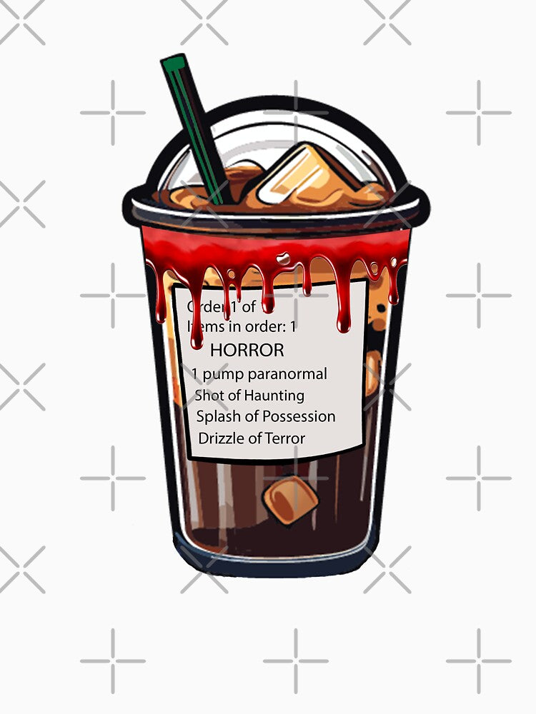 Horror Iced Coffee Order by Celticrose721