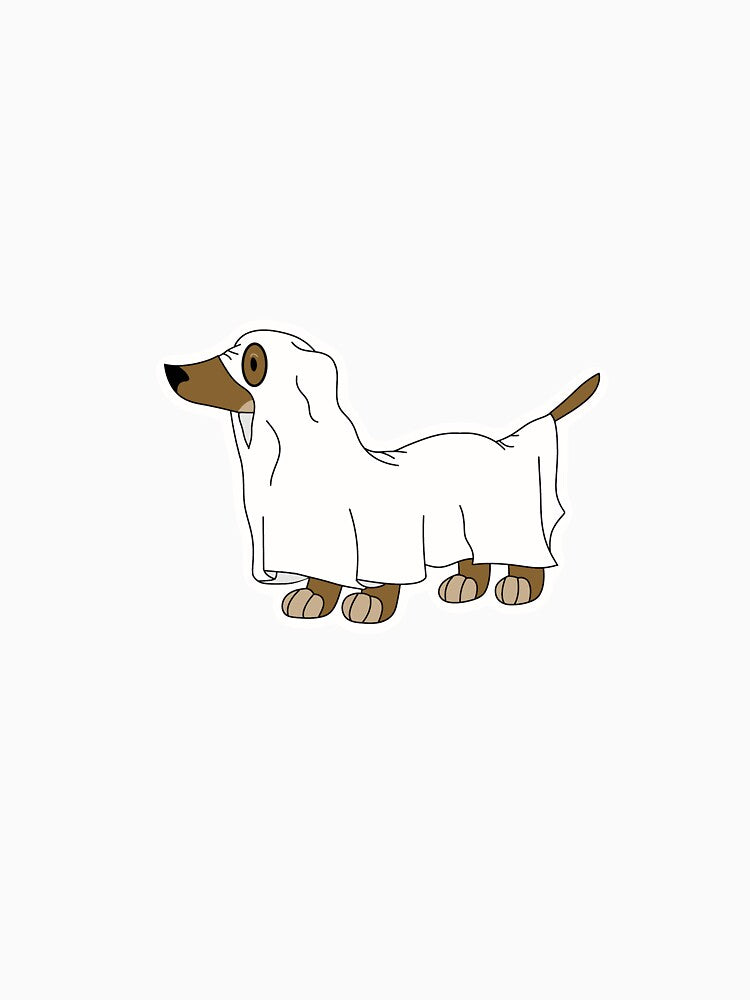 Dauchshund Ghost by LenaAyers