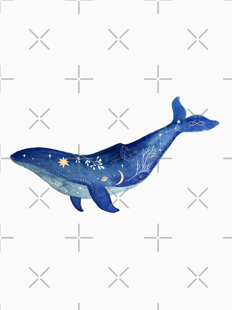 Celestial Whale by silviaol