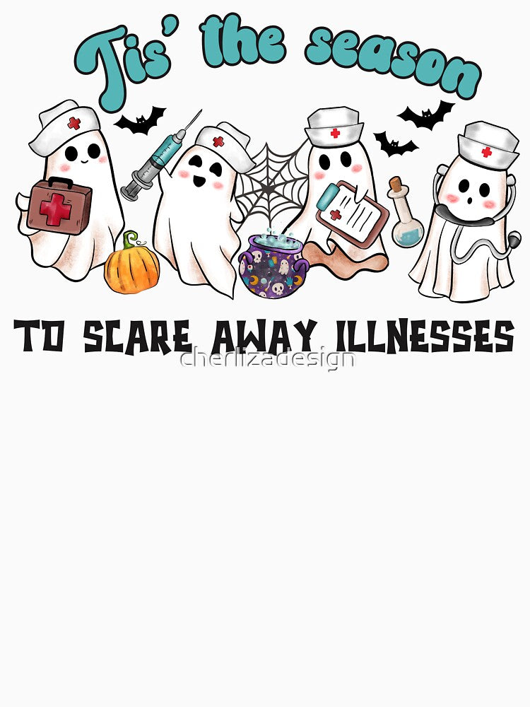 Tis' The Season To Scare Away Illnesses by cherlizadesign